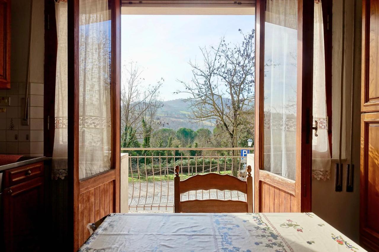 Casa Timo A Bagno Vignoni Apartment Luaran gambar