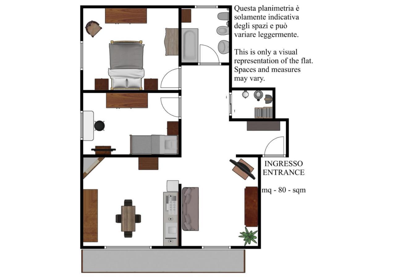 Casa Timo A Bagno Vignoni Apartment Luaran gambar